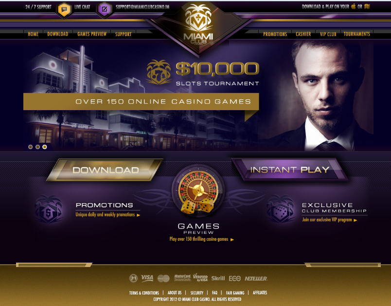 Miami Club Casino Review - USA Players OK