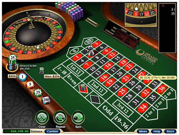 American Roulette Table