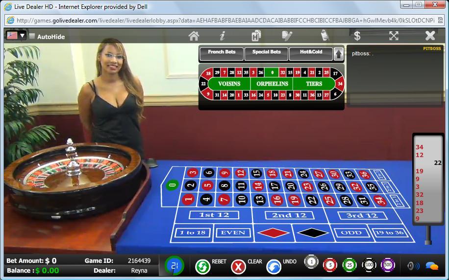 Live Dealer Roulette